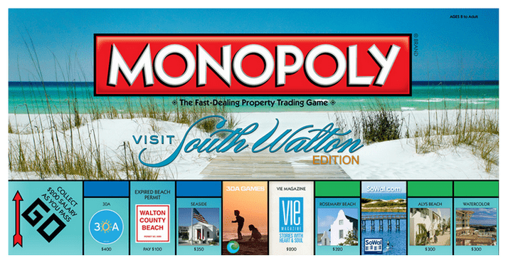 Monopoly: South Walton Edition cover art