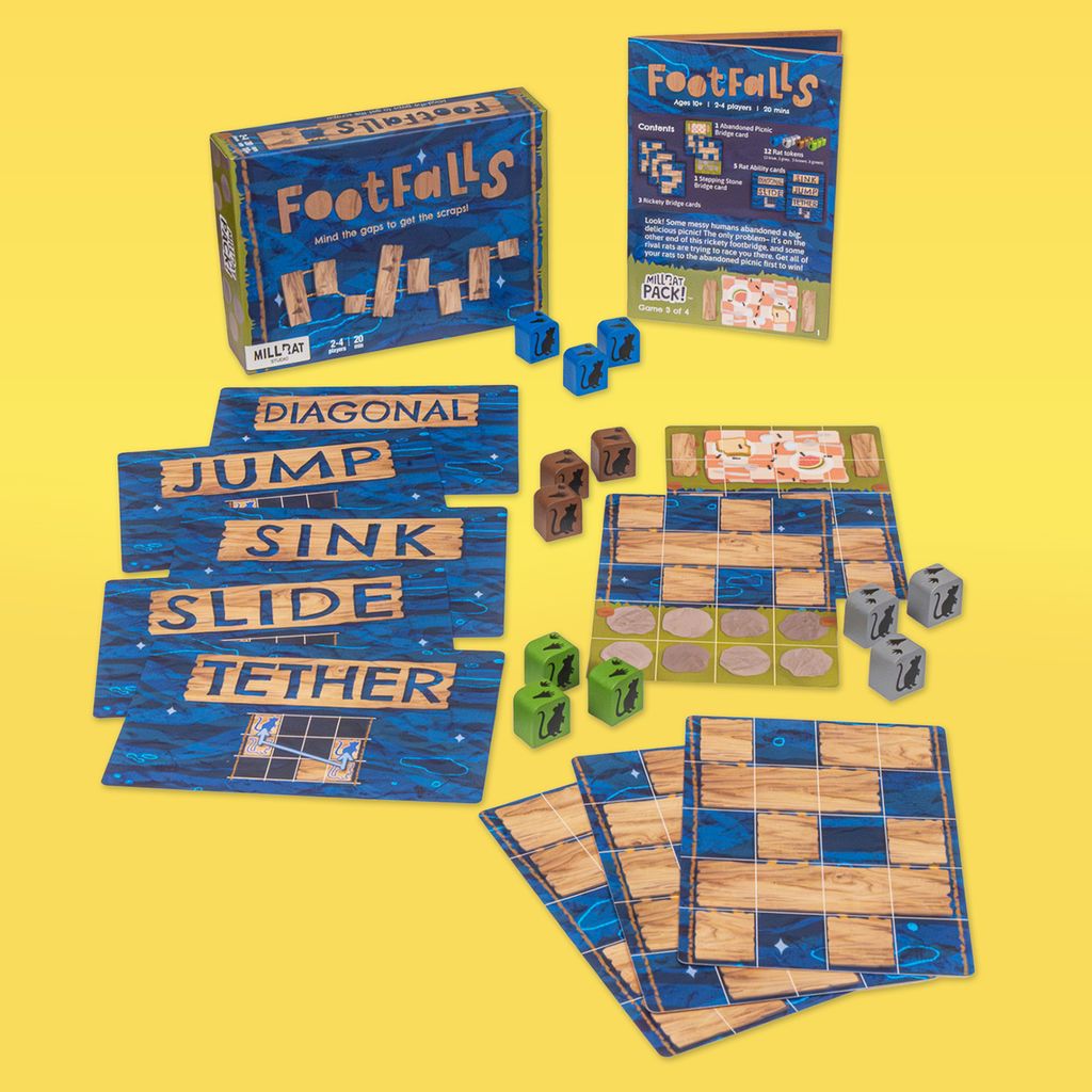 Illustration 10 de MILLRAT Pack! – 4 Games Made for Game Night