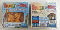 Board Game Accessory: Ticket To Ride: San Francisco – Custom Cable Cars Set