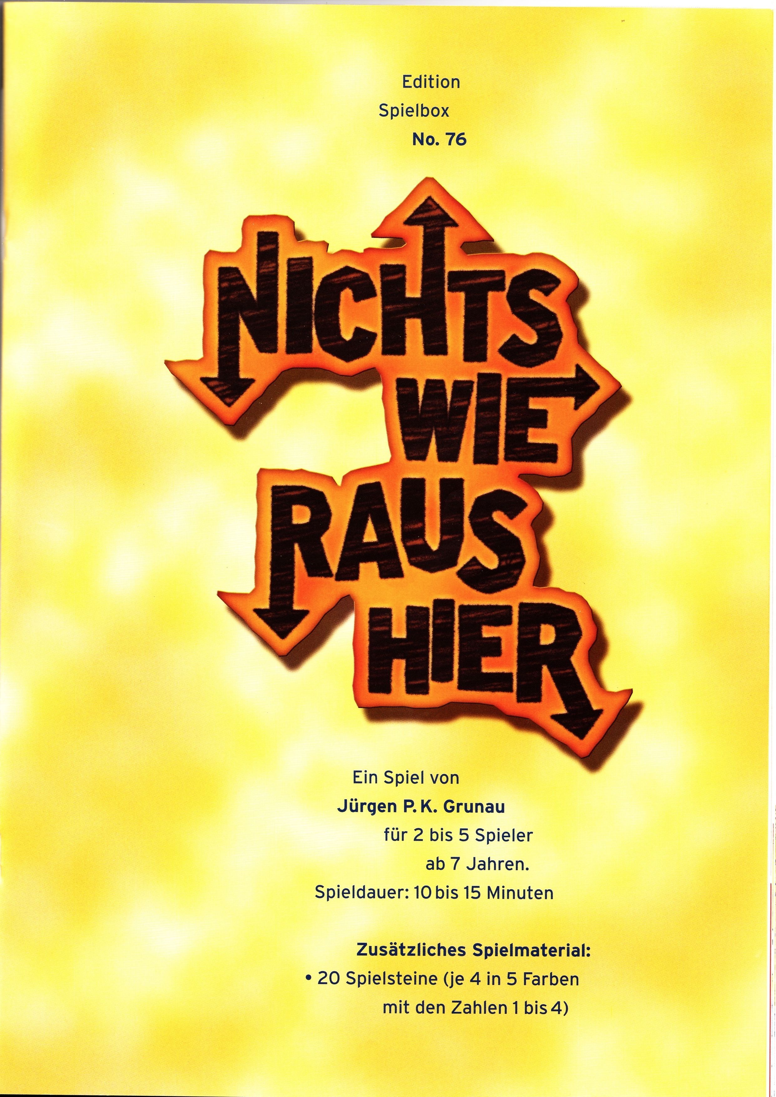 Nichts wie raus hier
