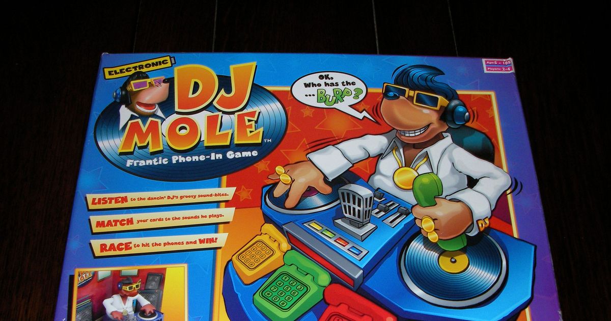 DJ Mole | Board Game | BoardGameGeek