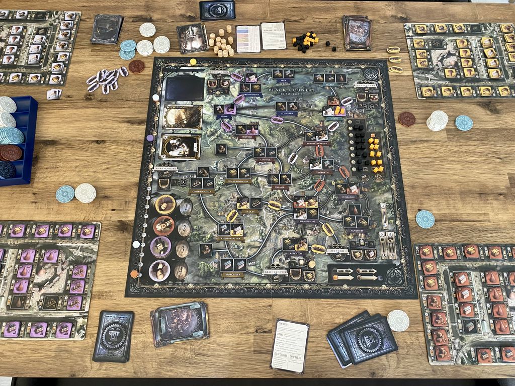 Reviewing Brass Lancashire, Brass Birmingham and the Alternative Two Player  Board, Glass Bead Board Games