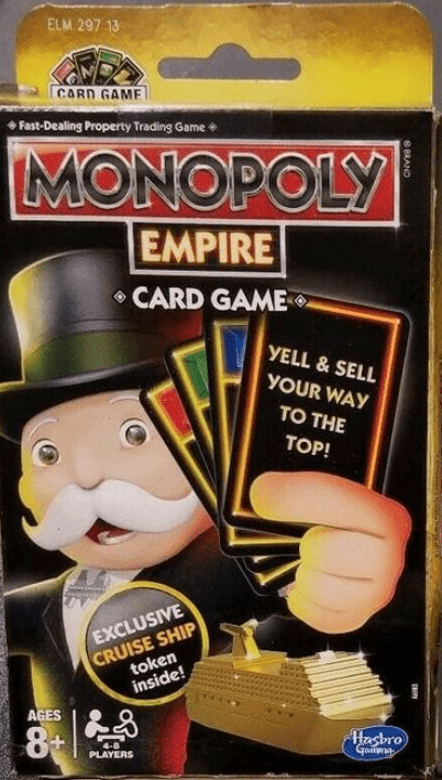 Monopoly Empire Card Game cover art