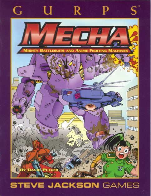 gurps 3rd edition books with battlesuit stats