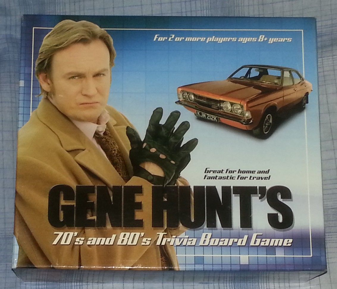 Gene Hunt's 70's and 80's Trivia Board Game