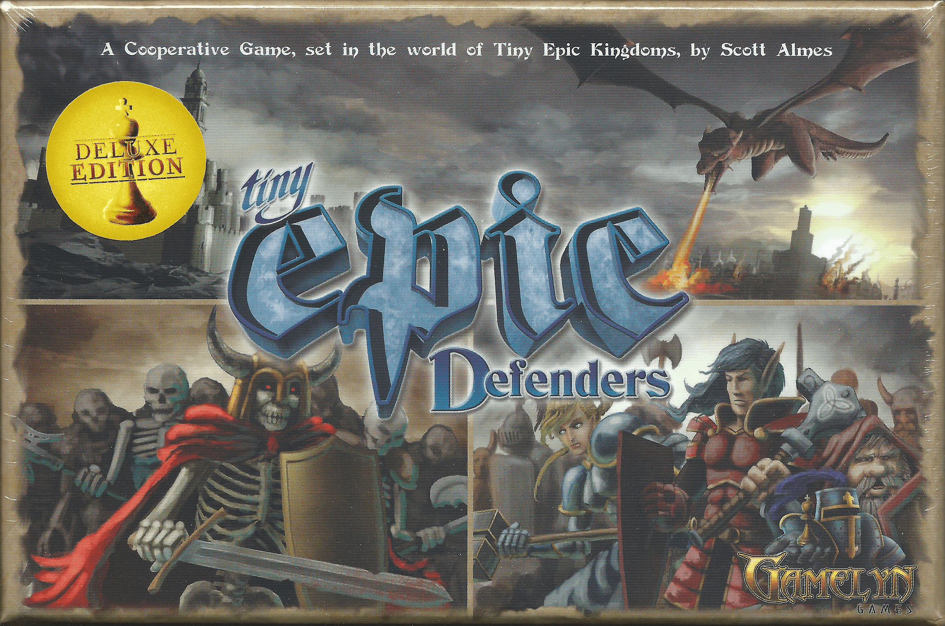 Tiny Epic Defenders: Deluxe Edition box art