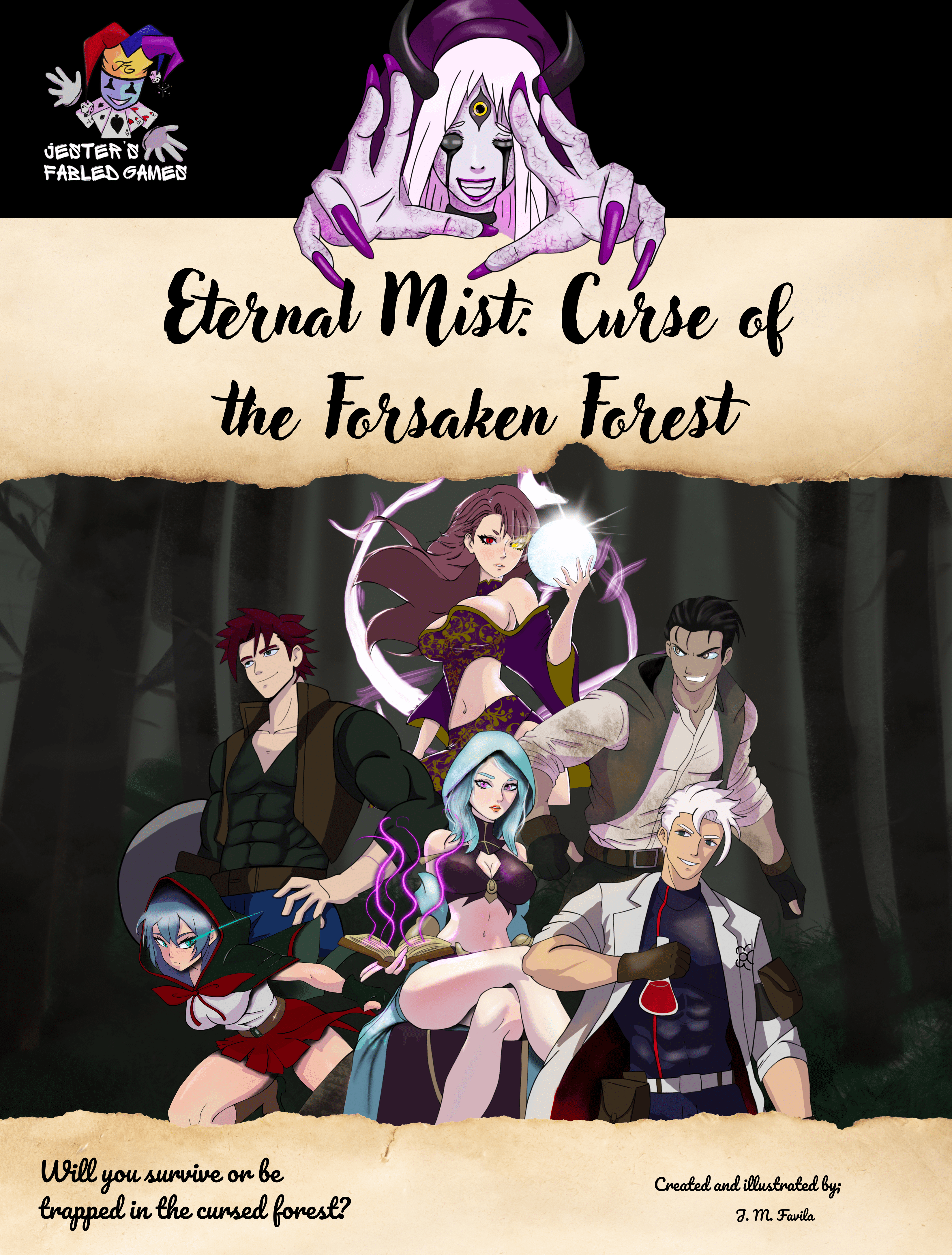 Portada de Eternal Mist: Cursed of the Forsaken Forest