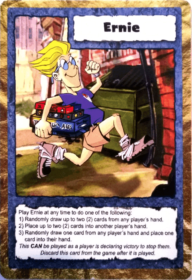 Dumpster Brawl!: Ernie Promo Card