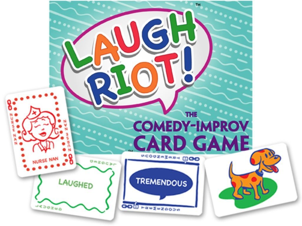 Laugh Riot!: The Comedy-Improv Card Game cover art