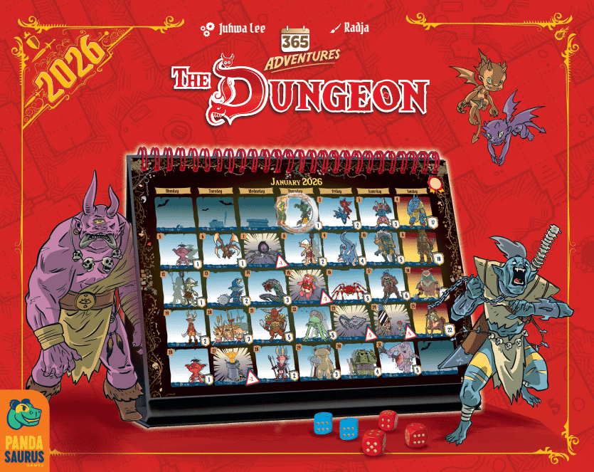 365 Adventures: The Dungeon – 2026 cover