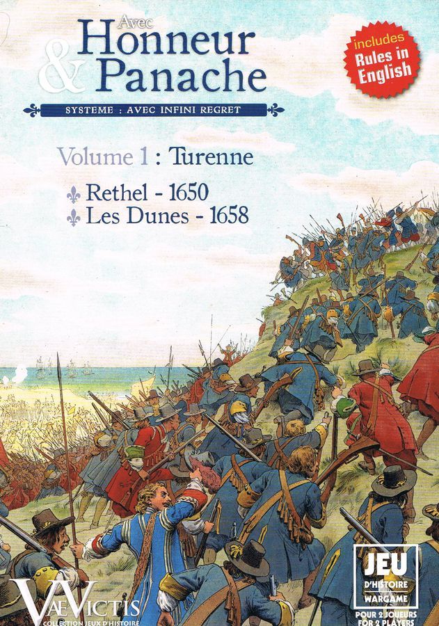 Coperta Avec Honneur et Panache: Volume 1 – Turenne