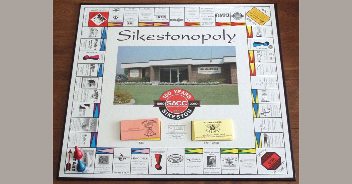 Sikestonopoly Board Game Boardgamegeek Anyone wanting to watch @sikestongbb tonight in the semo conference. sikestonopoly board game boardgamegeek