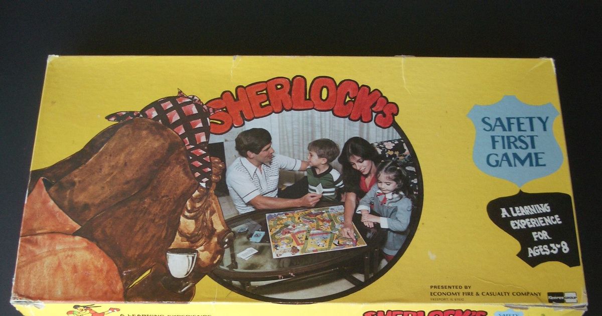 Sherlock's Safety First Game Board Game BoardGameGeek