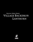 RPG Item: Village Backdrop: Lanthorn (Pathfinder)