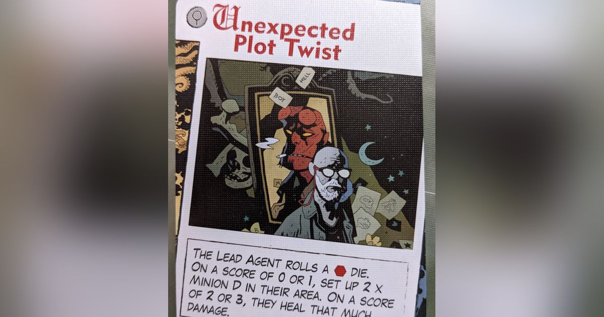 Hellboy: The Board Game – Unexpected Plot Twist | Board Game