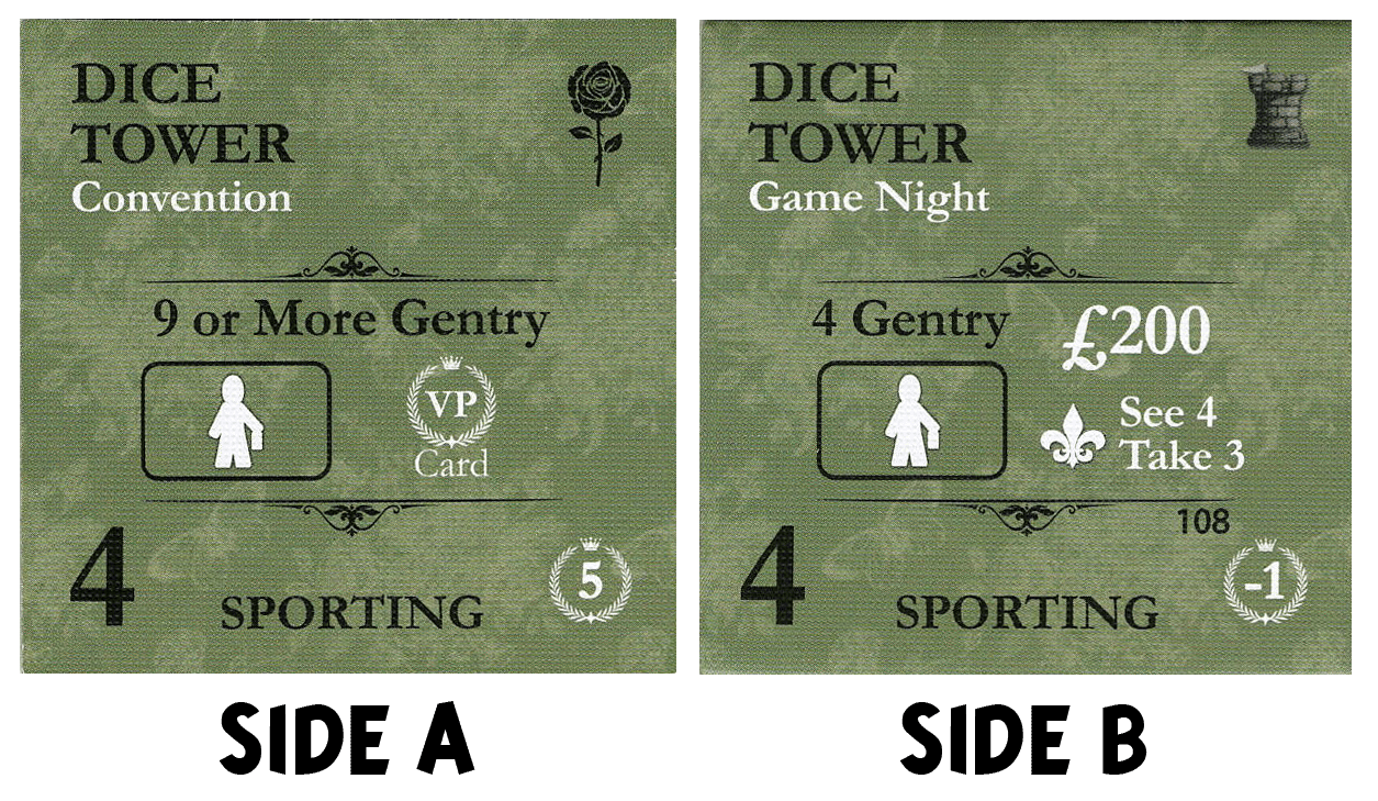 Obsession: Dice Tower Sporting Tile