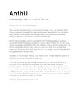 RPG Item: 15112: Anthill