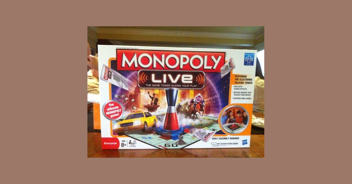 Monopoly live board game for sale