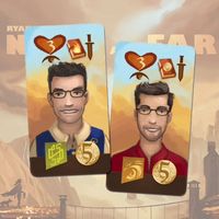 Near And Far: Rodney & Pep Watch It Played Character Tiles