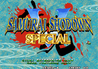 Video Game: Samurai Shodown V Special