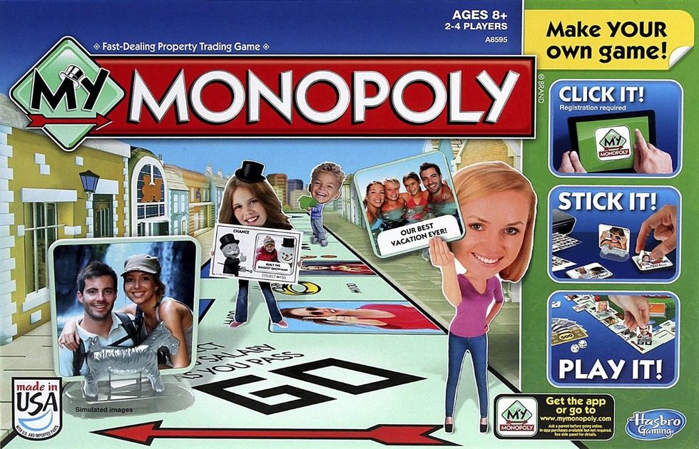 Hasbro My Monopoly Board Game for sale online A8595 