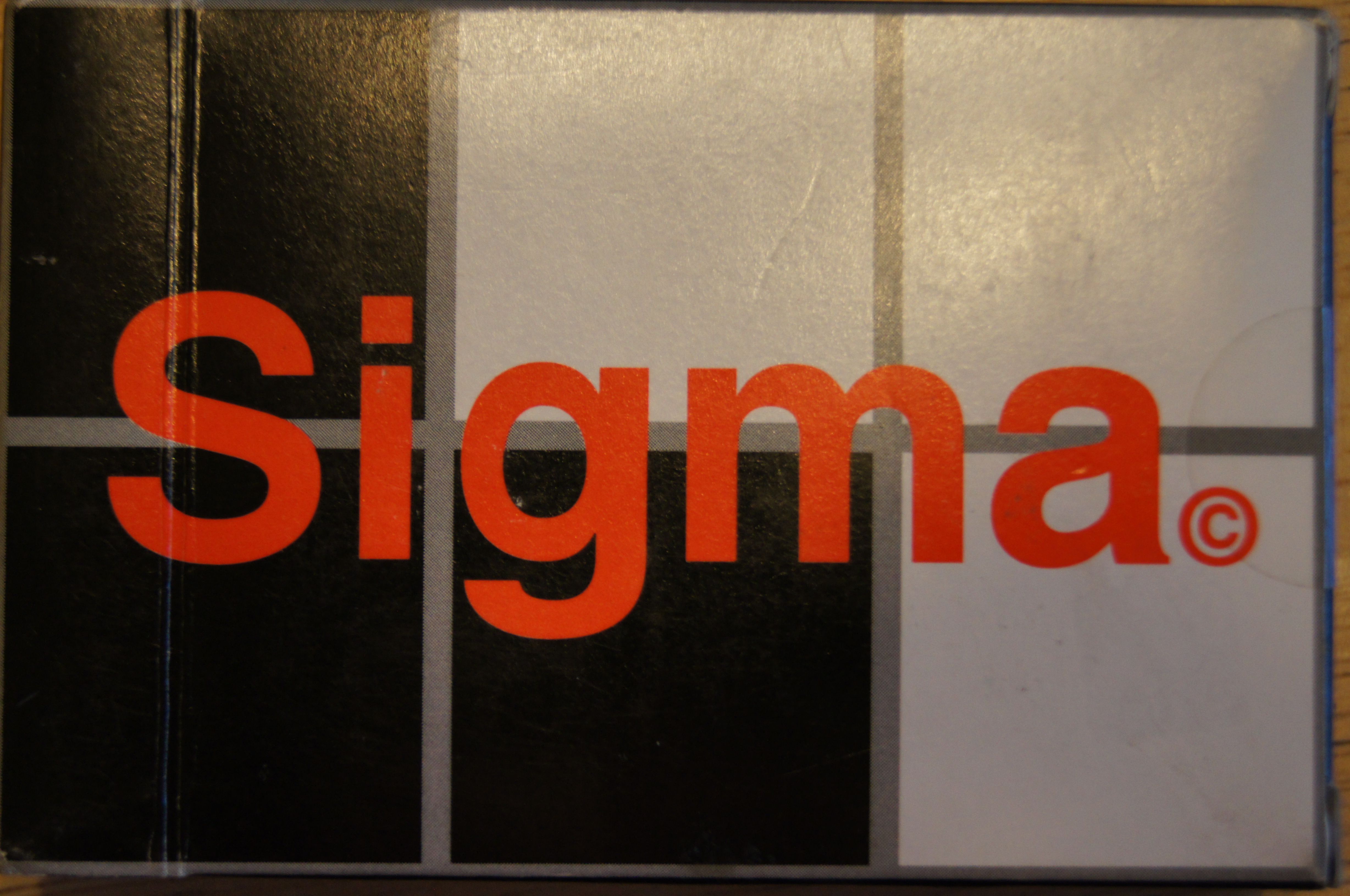 Sigma Playing Cards box art