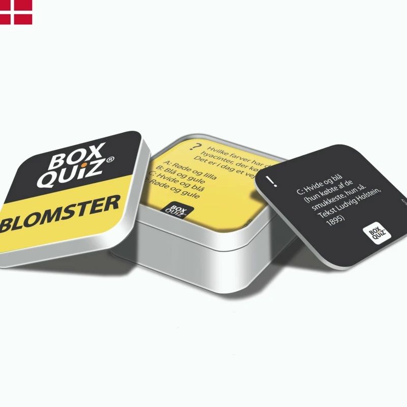 Box Quiz: Blomster