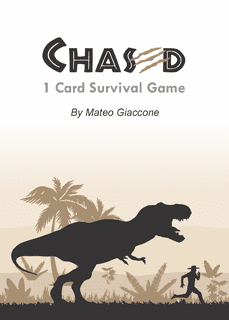 Chased: 1 card survival game with dinosaurs