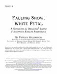 RPG Item: DRAG1-4: Falling Snow, White Petal