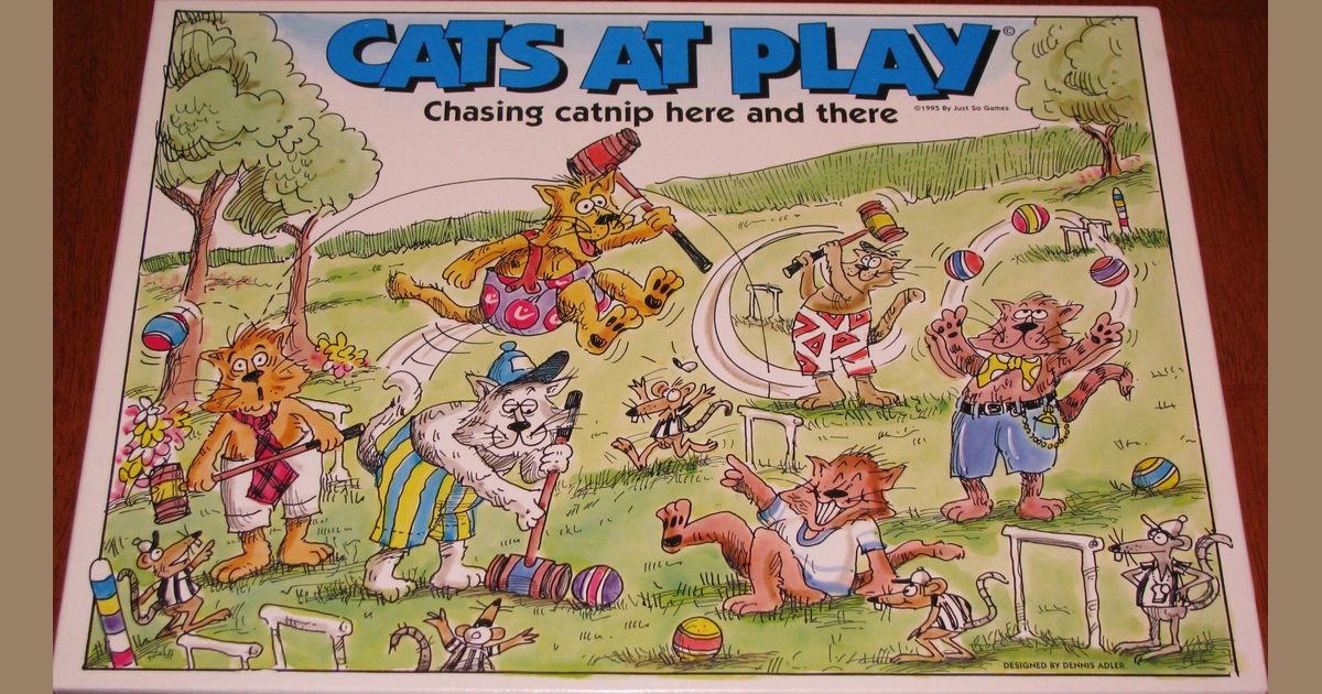 Cats At Play Board Game BoardGameGeek
