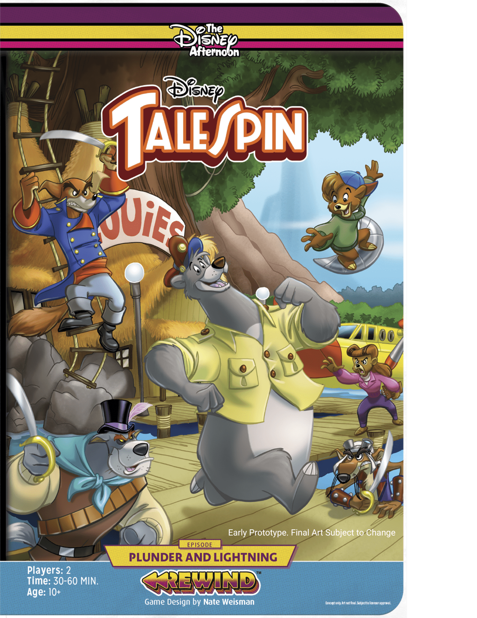 Cover art for Rewind: TaleSpin – Plunder and Lightning