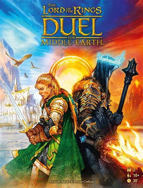 The Lord of The Ring: Duel for Middle-Earth, Repos Production, 2024 — front cover (image provided by the publisher)