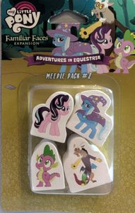 My Little Pony: Adventures in Equestria Deck-Building Game – Familiar Faces Expansion: Meeple Pack #2
