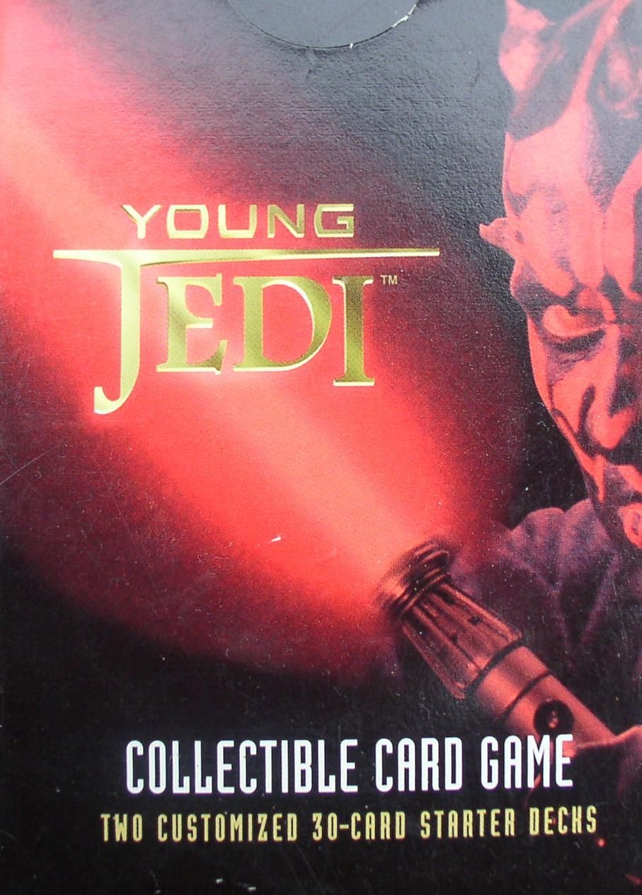 Young Jedi: Collectible Card Game – Menace of Darth Maul Starter doboz