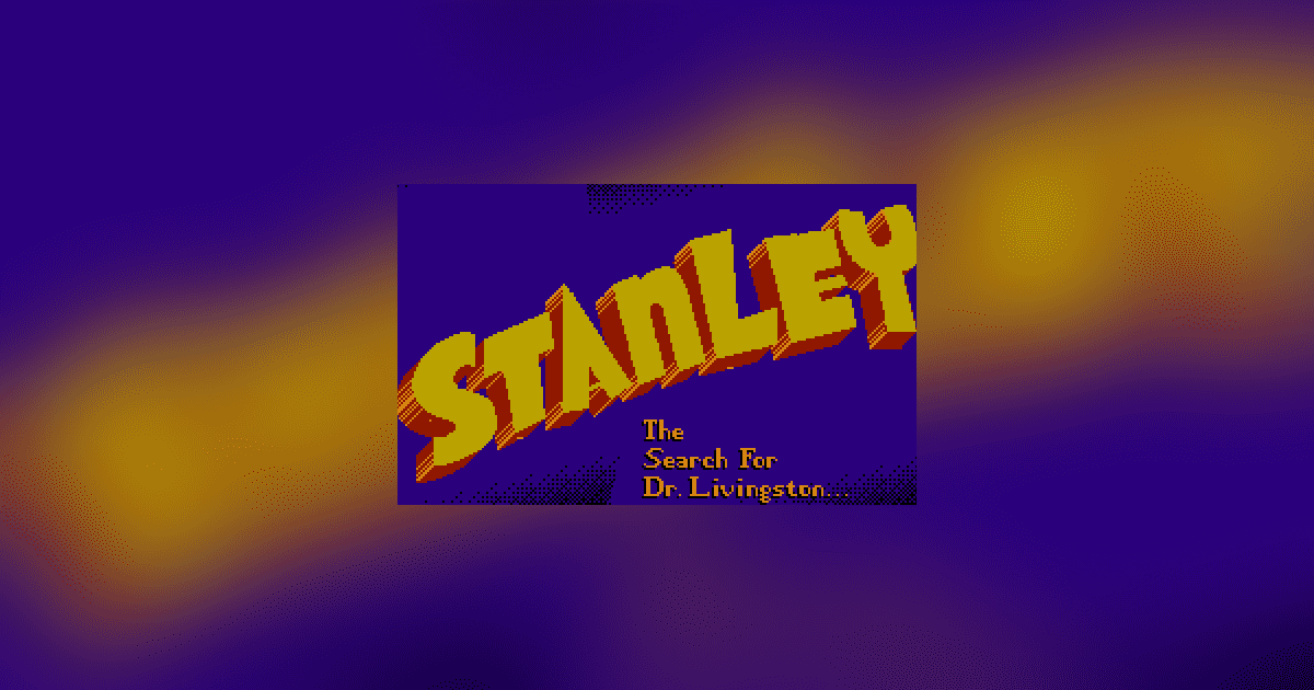 Stanley The Search for Dr. Livingston Video Game BoardGameGeek