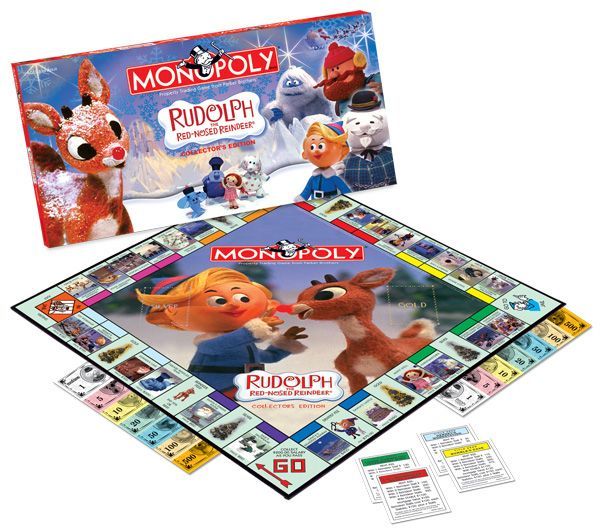 Monopoly Rudolph The Red-nosed Reindeer Collector's Edition 2005 Hasbro for sale online 