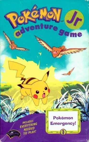 Pokemon Jr Adventure Game Pokemon Emergency Board Game Boardgamegeek