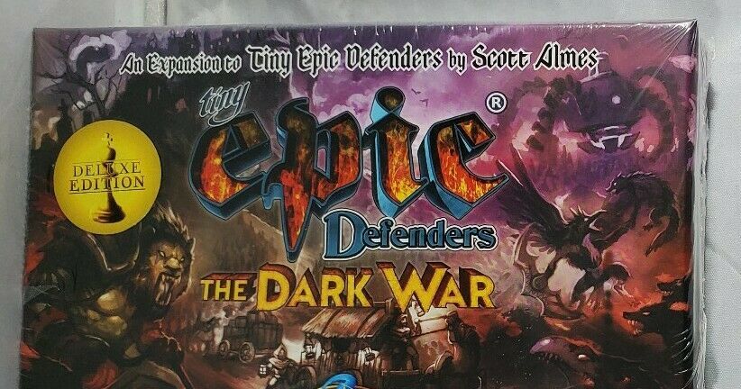 Tiny Epic Defenders: The Dark War – Deluxe Edition | Board Game 
