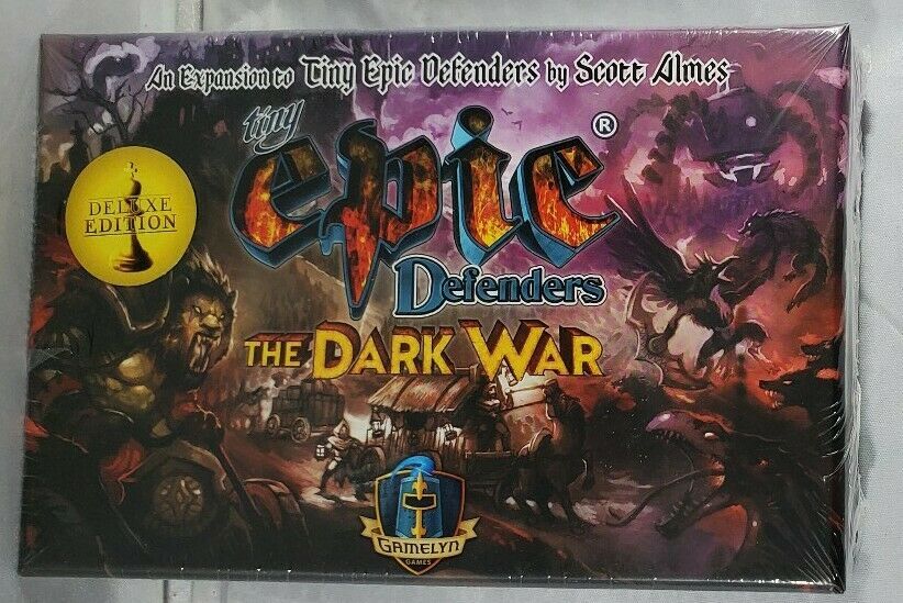 Tiny Epic Defenders: The Dark War – Deluxe Edition box art