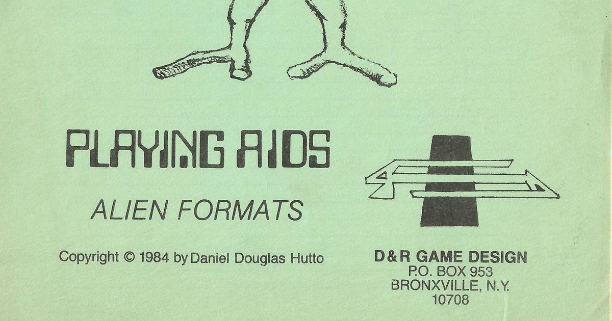 Alien Formats | RPG Item | RPGGeek