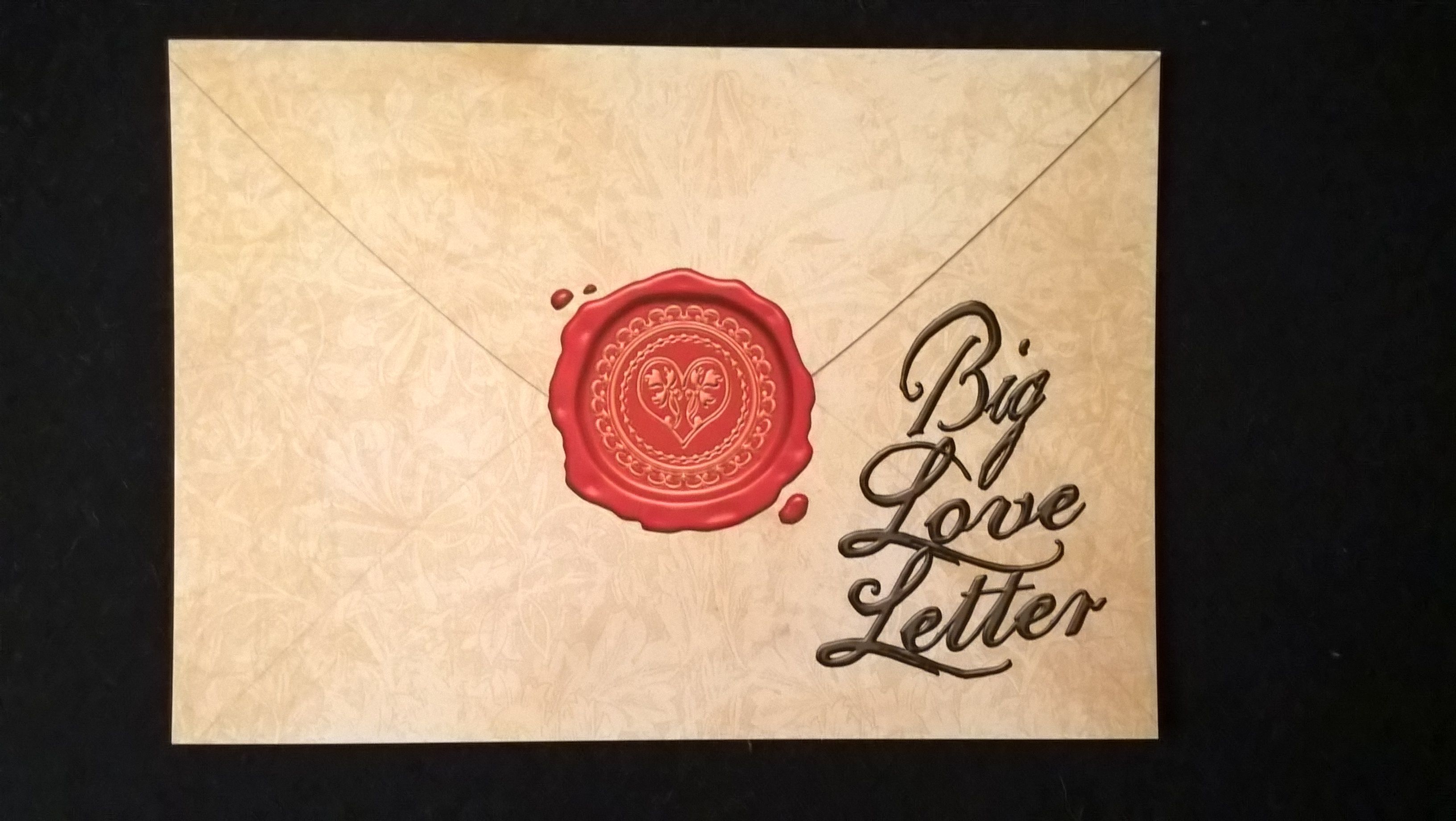 Coperta Big Love Letter