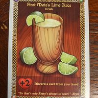 The Red Dragon Inn: First Mate's Lime Juice