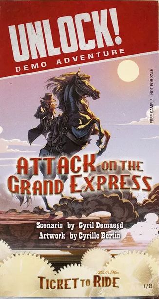 Coperta Unlock!: Attack on the Grand Express