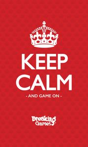 KEEP CALM AND GAME ON PARTY BOARD GAME BRAND NEW & SEALED 
