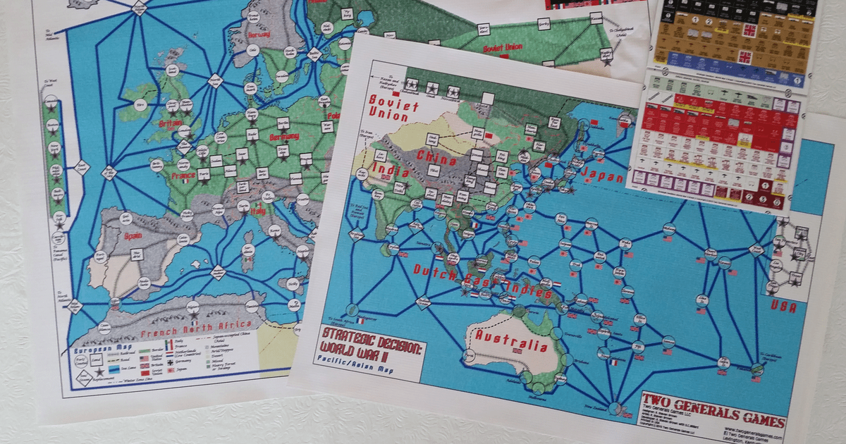 Strategic Decision: World War II | Board Game | BoardGameGeek