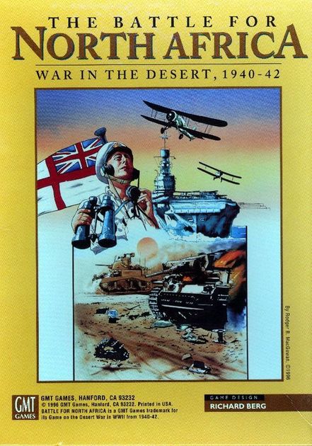 ボードゲーム ウォーゲーム WAR IN THE DESERT アフリカ戦線 砂漠戦 GRD シミュレーションゲーム【20