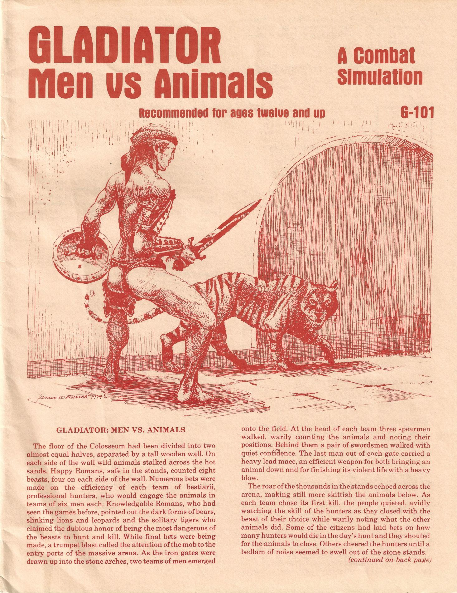 Gladiator: Men vs. Animals