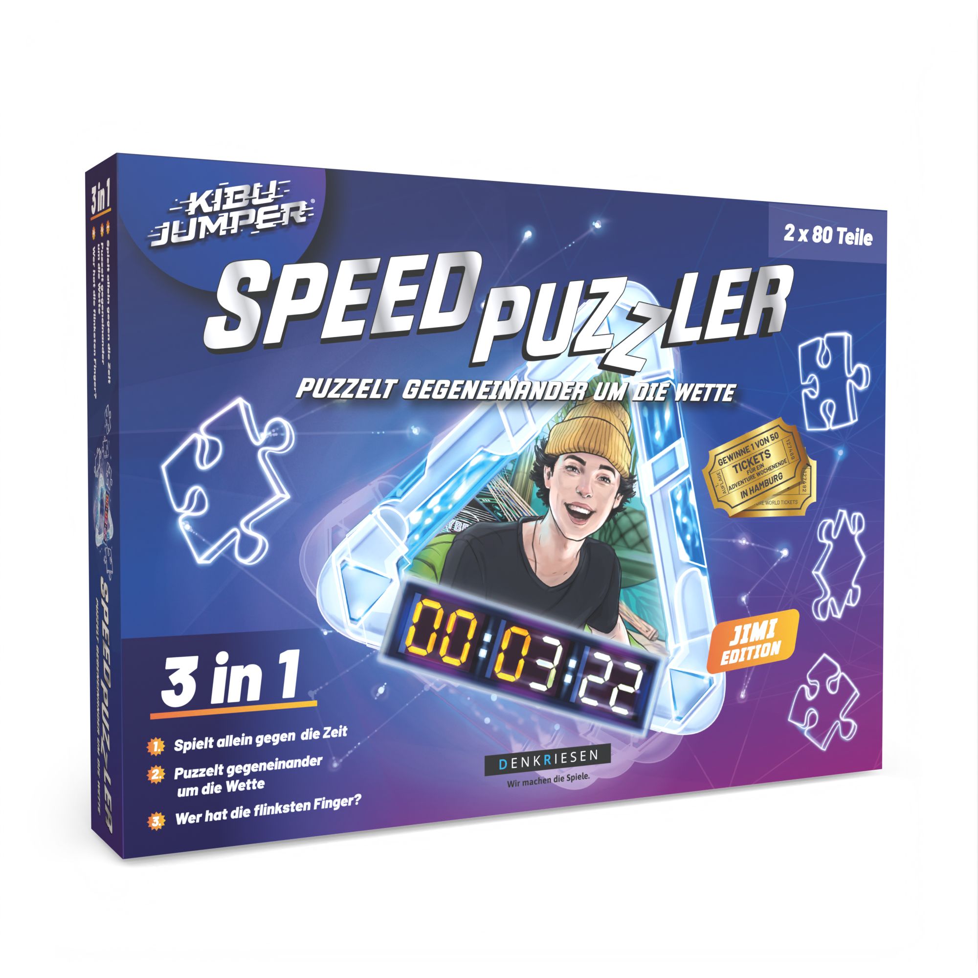 Cover art for KIBU JUMPER: Speed Puzzler – Jimi Edition