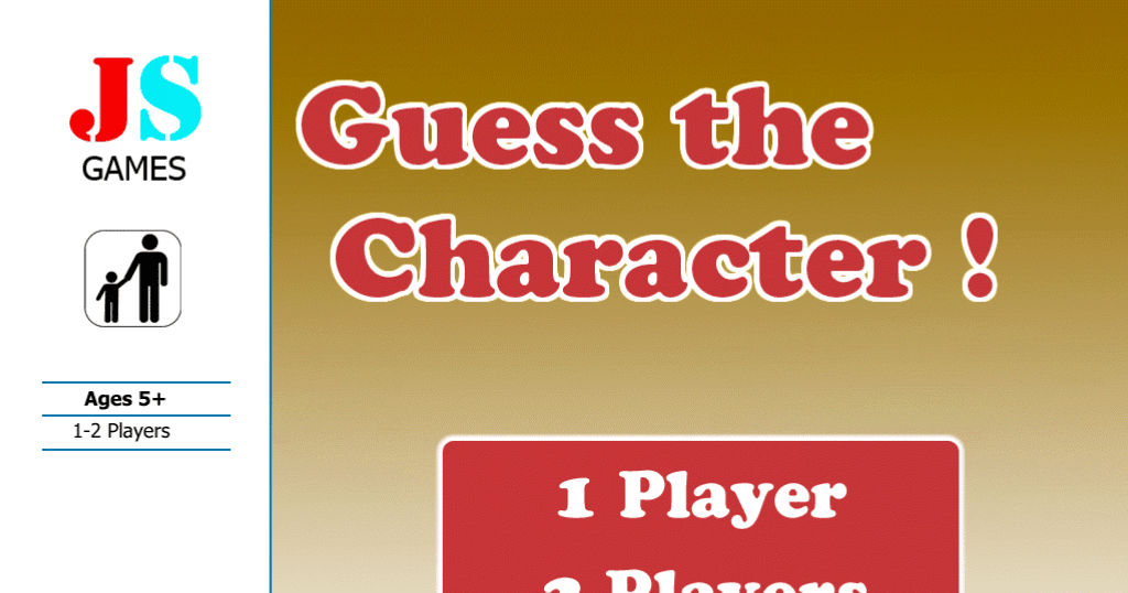 Guess the Character | Video Game | BoardGameGeek