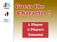 Video Game: Guess the Character